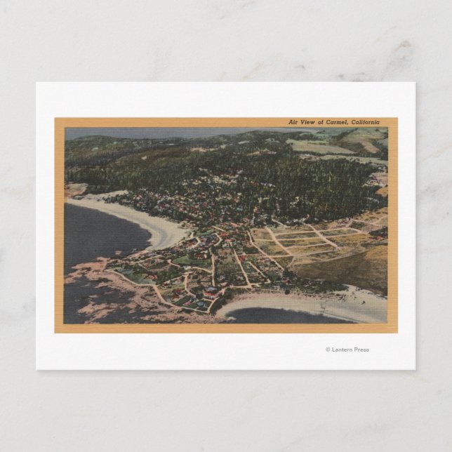 Cartão Postal Carmel, California Air ViewCarmel, CA (Frente)