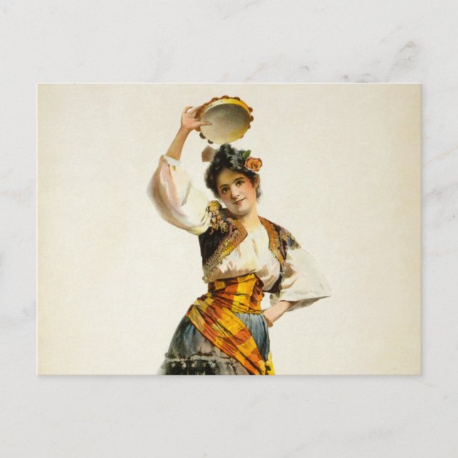 Cartão Postal Carmen, A Ópera 1896 (Frente)