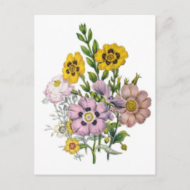 Cartão Postal Carnaval de flores