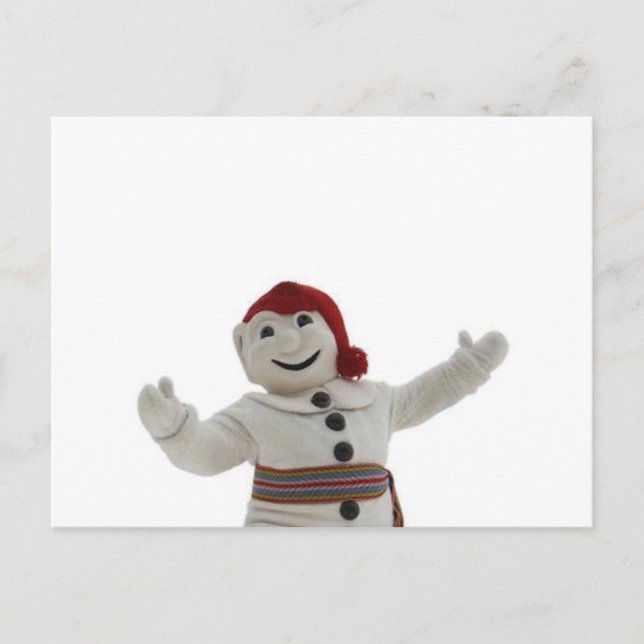 Cartão Postal Carnaval de Québec (Frente)