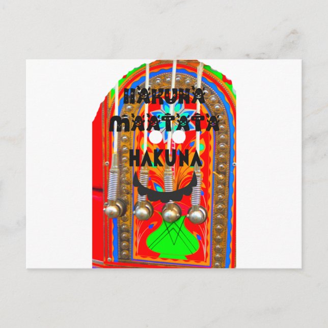 Cartão Postal Carnaval de samba cores bexigas. Arte inspiradora (Frente)