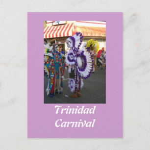 Cartão Postal Carnaval de Trinidad