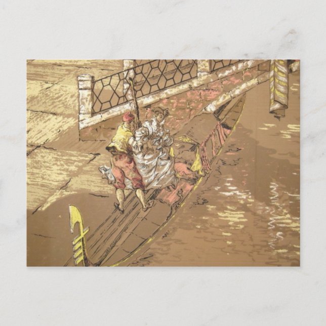 Cartão Postal Carnaval de Veneza (Frente)