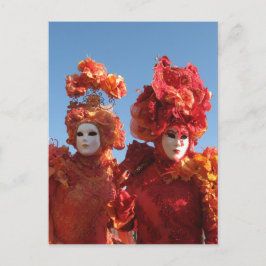 Cartão Postal Carnaval de Veneza