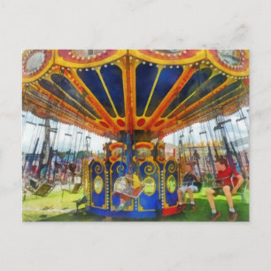 Cartão Postal Carnaval - Super Swing Ride