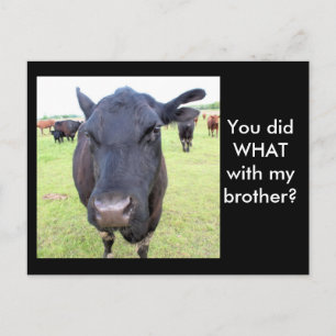 CARTÃO POSTAL CARNE DE BOVINO