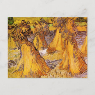 Cartão Postal Carnes de trigo de Vincent van Gogh