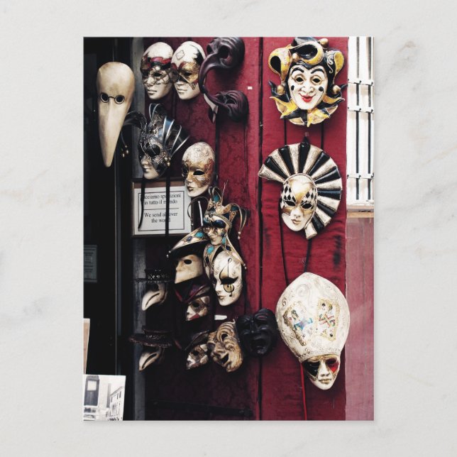 Cartão Postal Carnevale di Venezia (Frente)