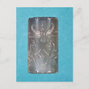 Cartão Postal Caroço de cilindro achaemenid