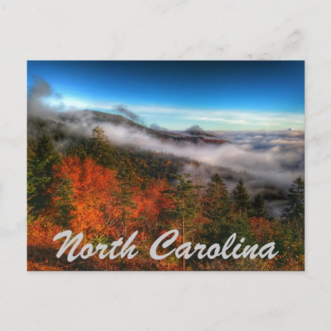 Cartão Postal Carolina do Norte (Frente)