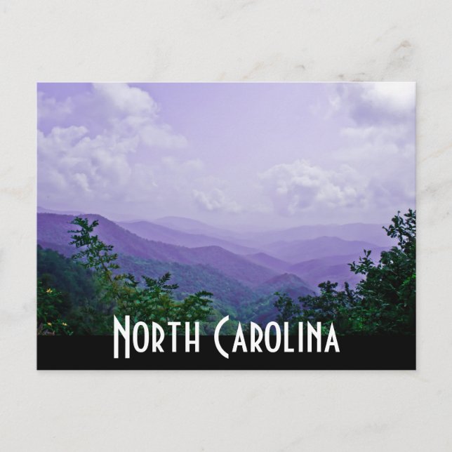 Cartão Postal Carolina do Norte (Frente)
