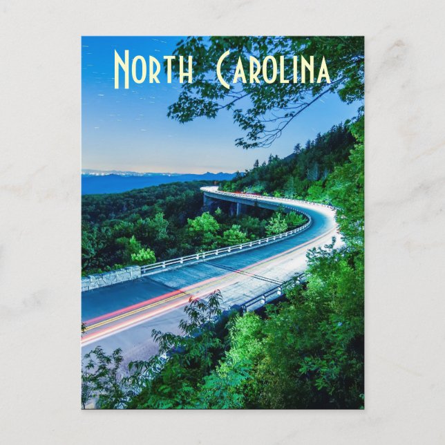 Cartão Postal Carolina do Norte (Frente)