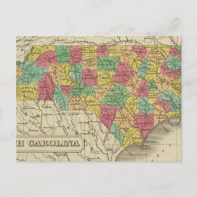 Cartão Postal Carolina do Norte 3 (Frente)
