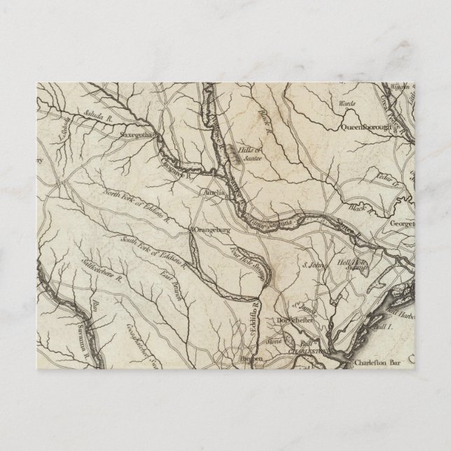 Cartão Postal Carolina do Sul 4 (Frente)