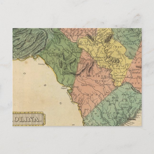 Cartão Postal Carolina do Sul 8 (Frente)