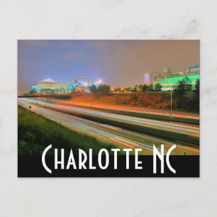 Cartão Postal carolina panthers