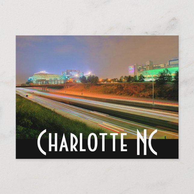 Cartão Postal carolina panthers (Frente)