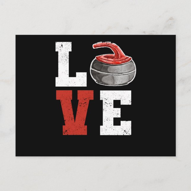 Cartão Postal Caros jogadores de curtimenta amantes do gelo do i (Frente)