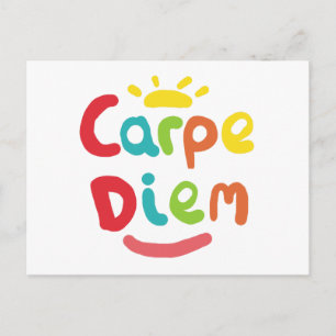 Cartão Postal Carpe Diem