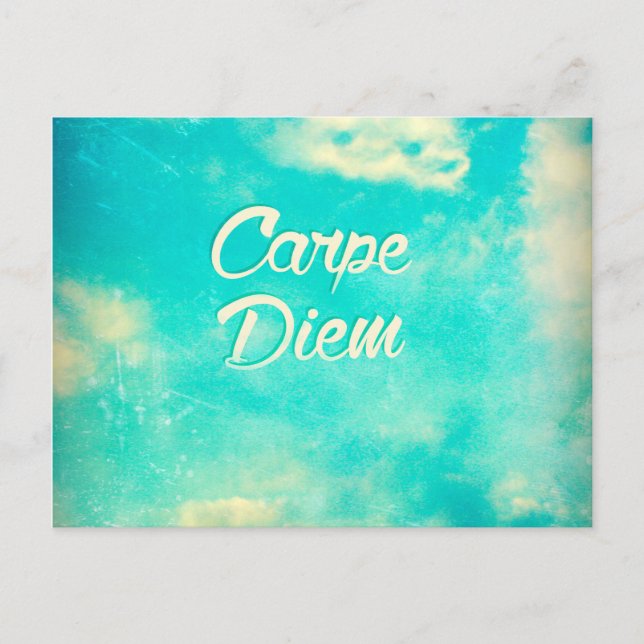 Cartão Postal Carpe Diem (Frente)