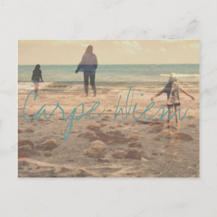 Cartão Postal Carpe Diem.