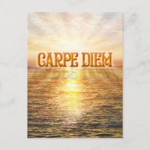 Cartão Postal Carpe Diem