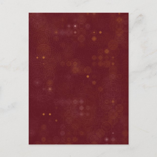 Cartão Postal Carpete Vermelho (Frente)