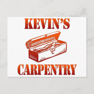 Cartão Postal Carpintaria de Kevin