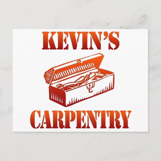 Cartão Postal Carpintaria de Kevin (Frente)