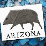 Cartão Postal Carraça Selvagem Selvagem do Deserto da ARIZONA de<br><div class="desc">Personalize esta bela placa de onda adicionando seu próprio texto. Procure mais no meu compro! Se você o comprar,  obrigado! Certifique-se de compartilhar uma foto no Instagram dele em ação e marque-me @shoshannahscribbles :)</div>