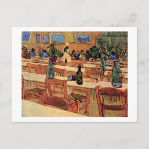 Cartão Postal Carrel restaurante em Arles, Van Gogh Fine Art