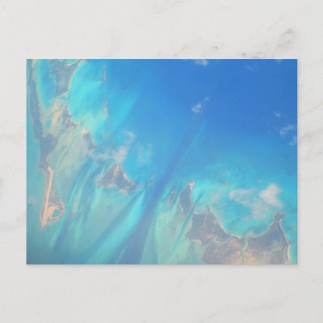 CARTÃO POSTAL CARRIBEAN SEA Nº 4 POSTCARTÃO (Frente)