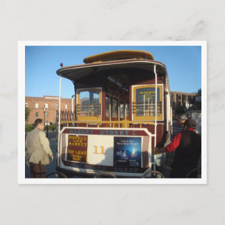 Cartão Postal Carro a cabo San Francisco