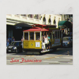 Cartão Postal Carro a cabo San Francisco