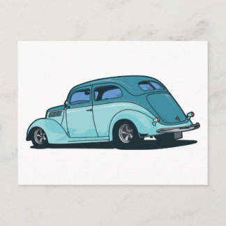 Cartão Postal Carro Antigo