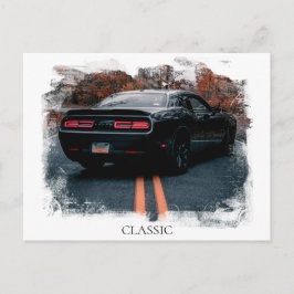 Cartão Postal *~* Carro Antigo Clássico Muscle Car Antigo