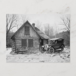 Cartão Postal Carro antigo no Rock Creek Park, 1920