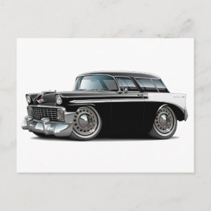 Cartão Postal Carro Branco Nômada de 1956