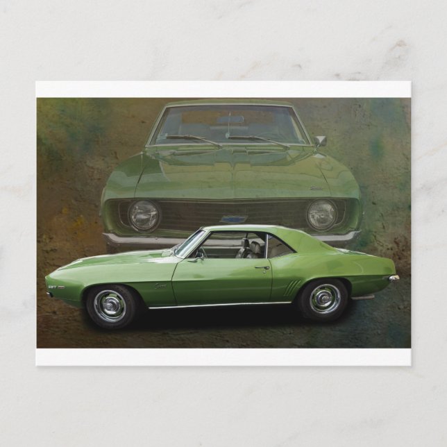 Cartão Postal Carro clássico (Frente)