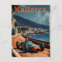 Carro de corridas de Vintage em Mallorca