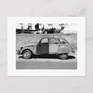Cartão Postal Carro e ventilador