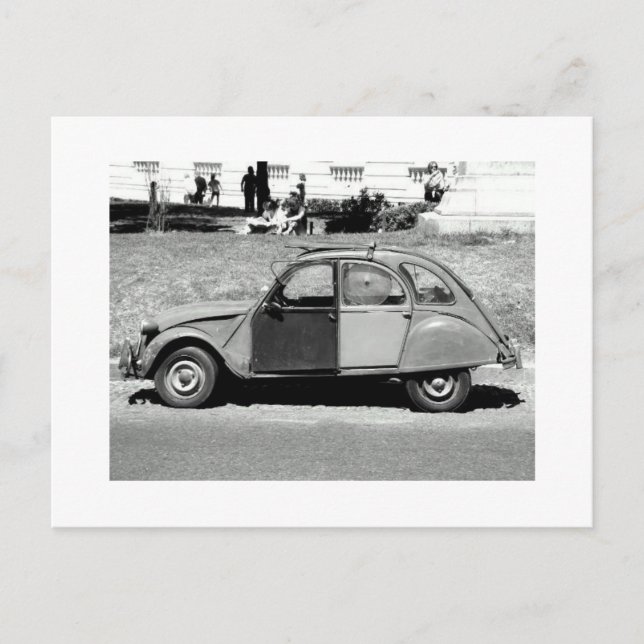 Cartão Postal Carro e ventilador (Frente)