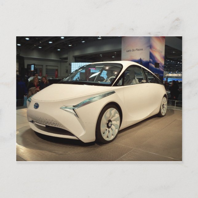 Cartão Postal Carro Futuro (Frente)