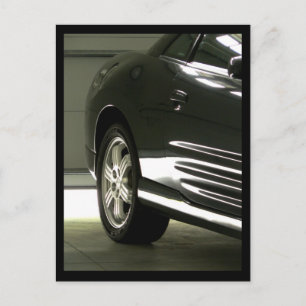 Cartão Postal Carro Preto