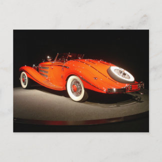 Cartão Postal carro vintage