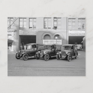 Cartão Postal Carros Bem Utilizados Para Venda