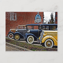 Cartão Postal Carros Clássicos