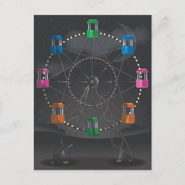 Cartão Postal Carrossel (Frente)