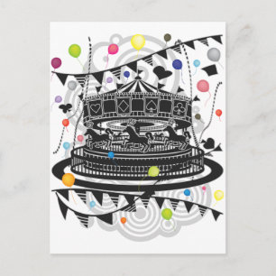 Cartão Postal Carrossel