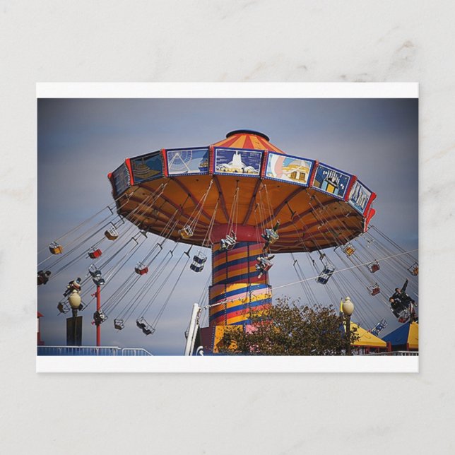 Cartão Postal Carrossel (Frente)